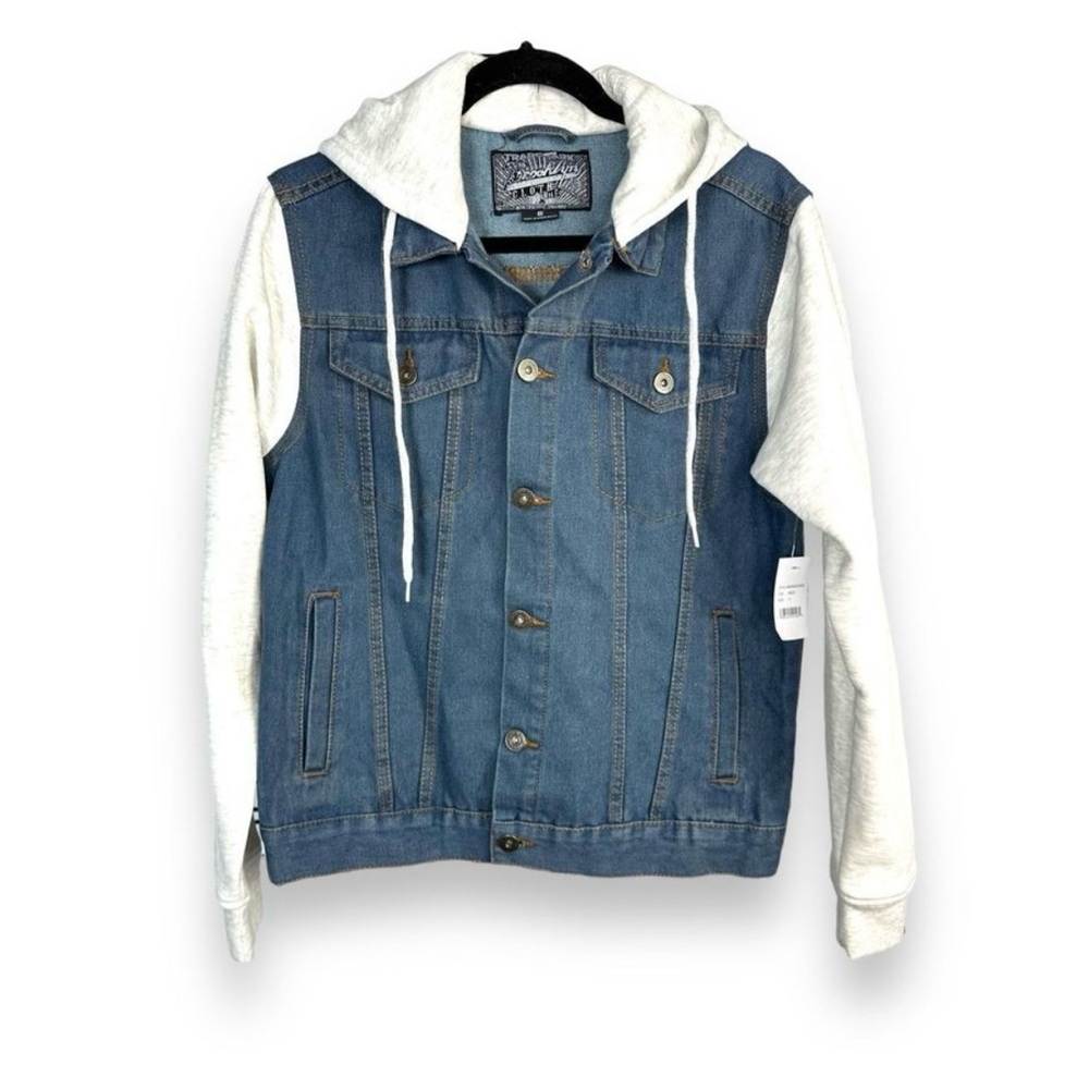 Brooklyn Cloth Men’s Denim Hoodie Jacket NWOT